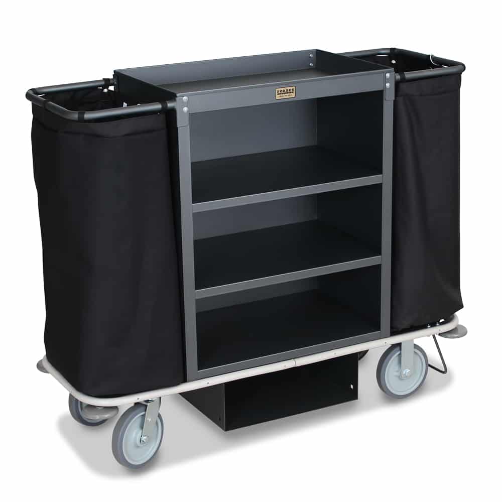 All-Metal Housekeeping Cart