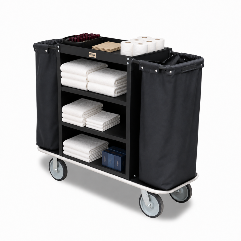 Steel Housekeeping Cart - 2104
