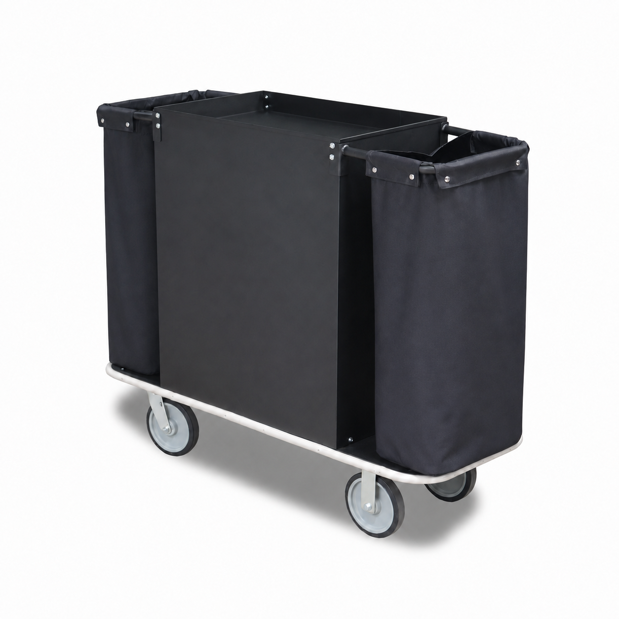 Steel Housekeeping Cart - 2104 - Image 2