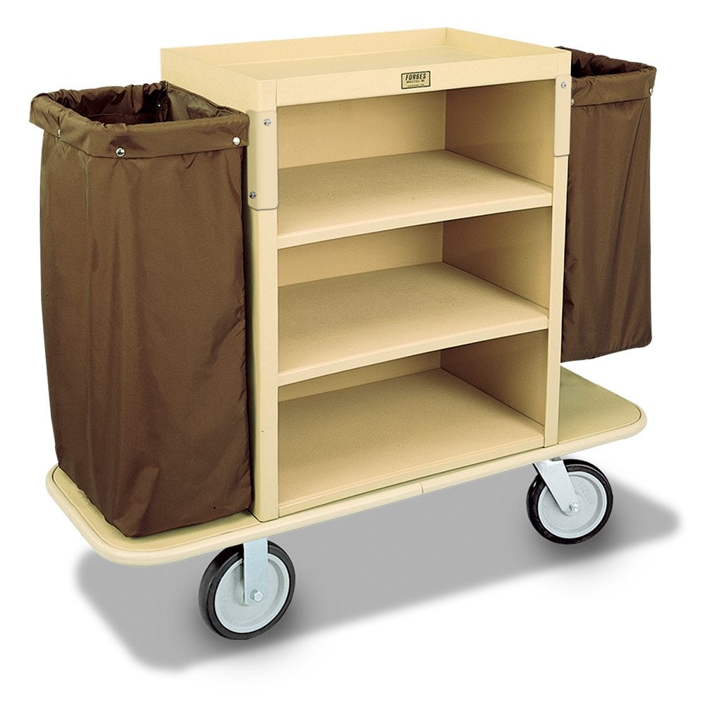 thumbnail interactive-video image 1 of Registry Housekeeping Cart Caddy Bag, 12-Pocket, Brown | Housekeeping Cart Caddy Bags 1 of 13