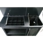 Adjustable top tray organizer