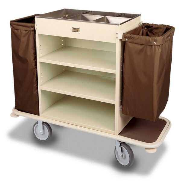 Steel Housekeeping Cart &mdash; 2150 1