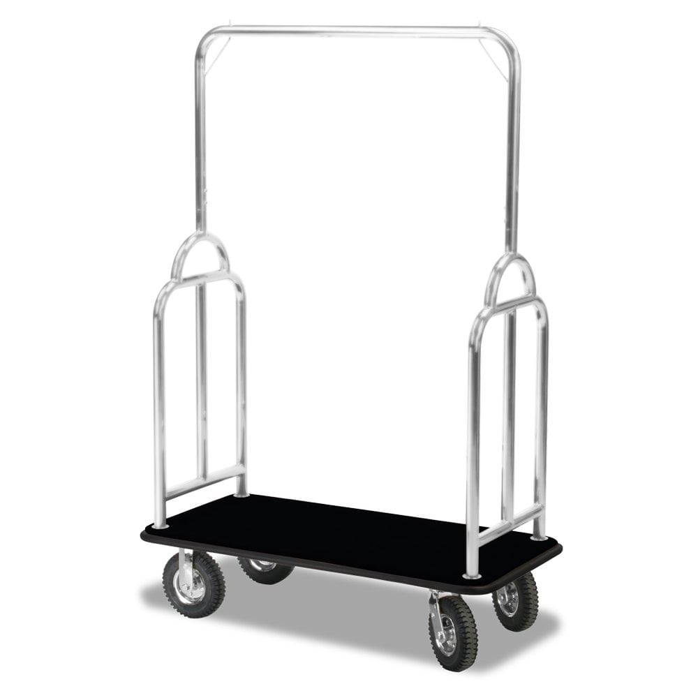 FKDECHE Shopping cart Trolley Folding Luggage cart Load 70kg Transport Goods 5-inch Wheels Iron Frame 