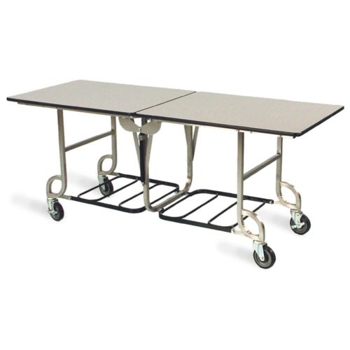 6-foot Mobile Folding Catering Table - 4941