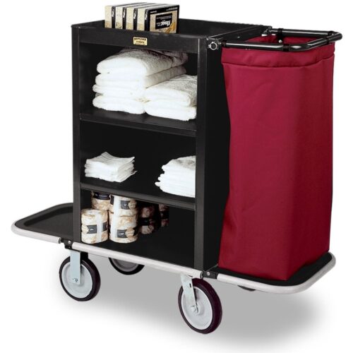 Forbes Industries Sangen Housekeeping Cart, 18W x 18D x