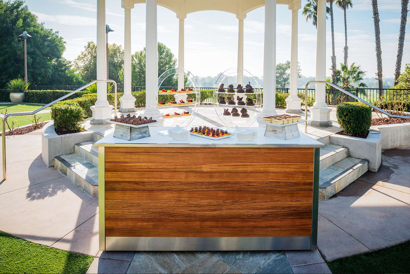 Tropical Hardwood Action Station