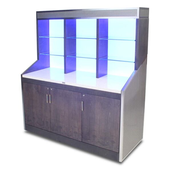Alchemy Hardwood Back Bar