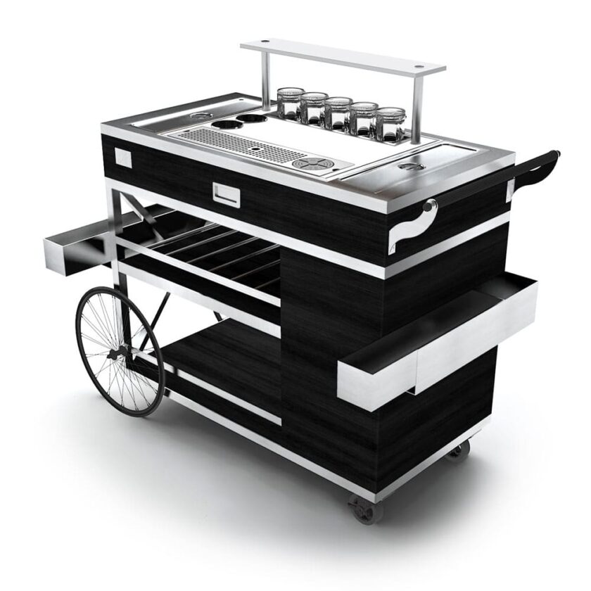 Santa Fe Mixology Cart - Elite  F35-5525