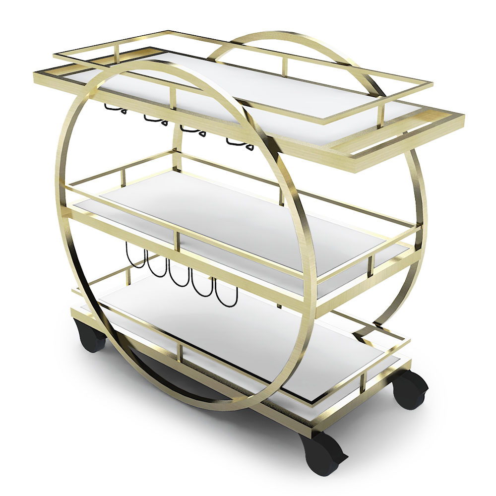 Cartwheel Mixology Cart - Elite