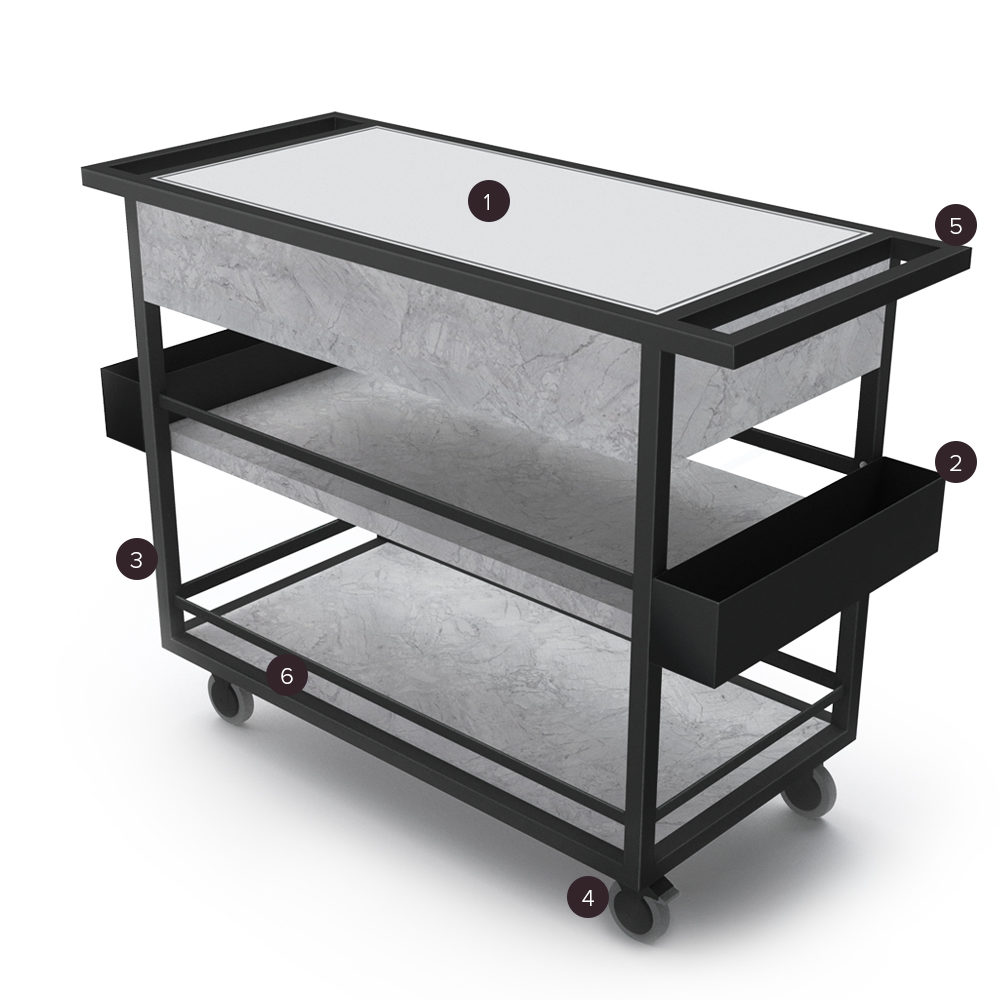 Foss Mixology Cart - Essentials FABs