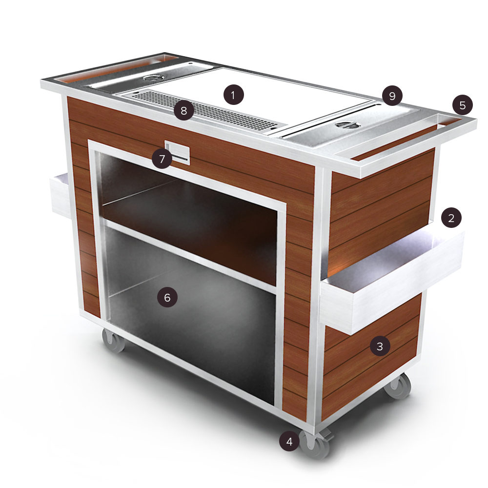 Tropical Mixology Cart - Executive FABs
