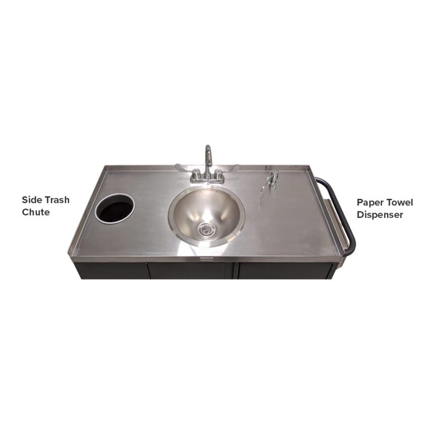 Mobile Handwashing Station (With Heater) - 5742B-EN - Image 2