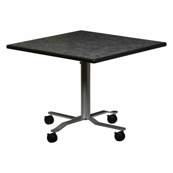 Rollers™ Portable Table - 30" Square Adjustable Height