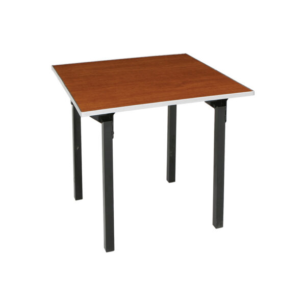 600 Series Wood Top Folding Banquet Table - 48" Square