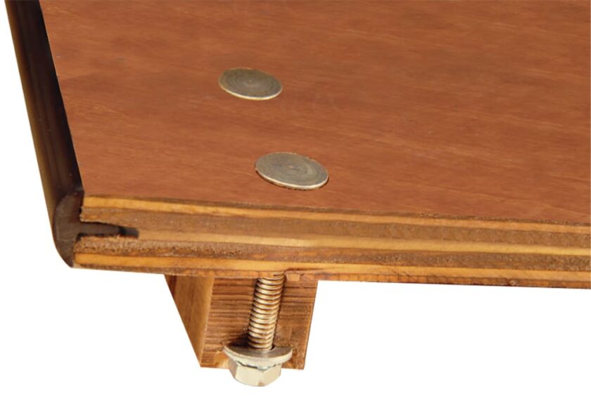 200 Series Plywood Top Folding Training Table - 18" x 72" - Image 3