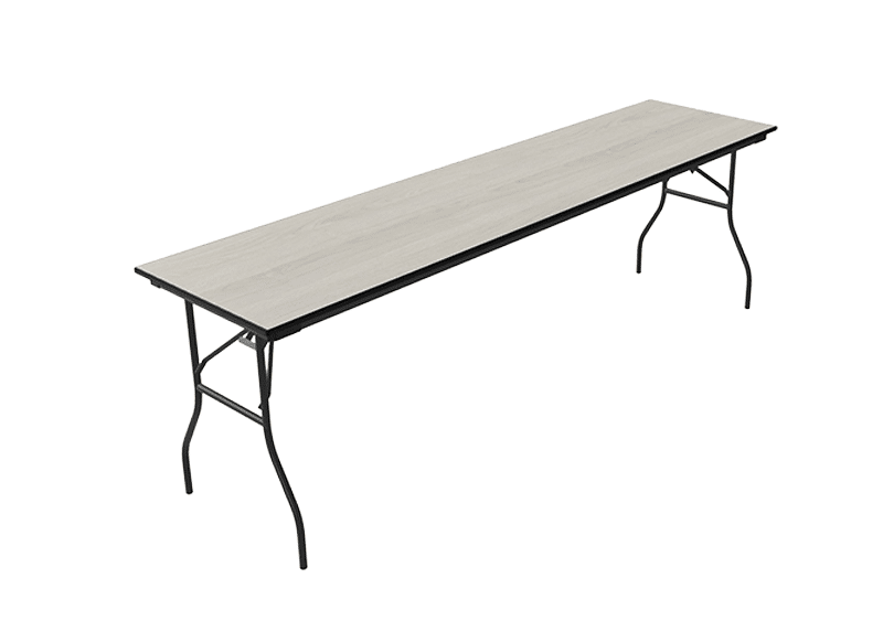 MAXX Edge® Laminate Folding Table Classic Series - 18" x 72" Training Style