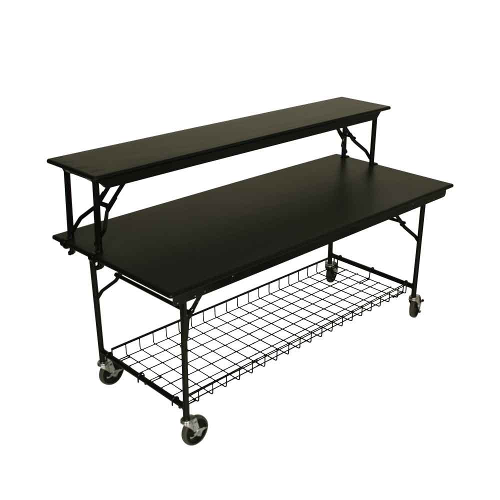 MAXX Edge® Mobile Buffet Table with Rack - Forbes Industries