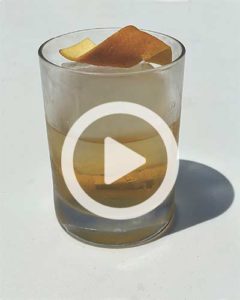 Old Fashioned in a glass