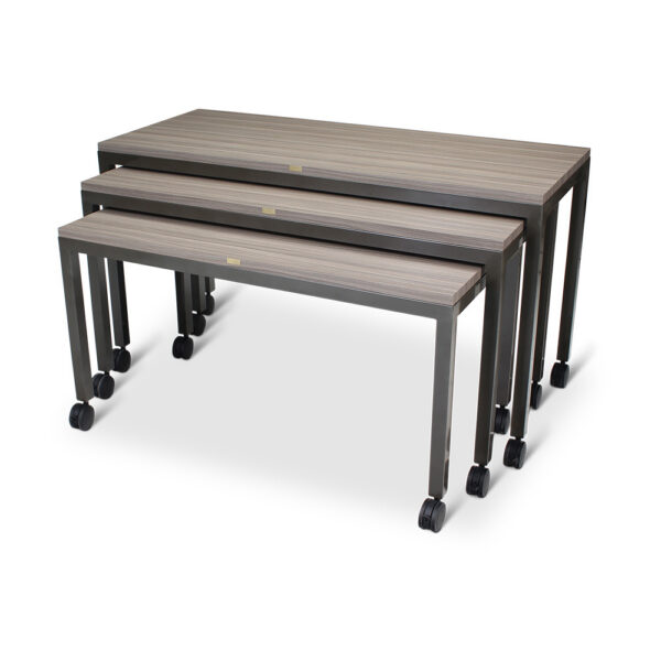 Claremont Three Mobile Nesting Tables - Essentials 7402