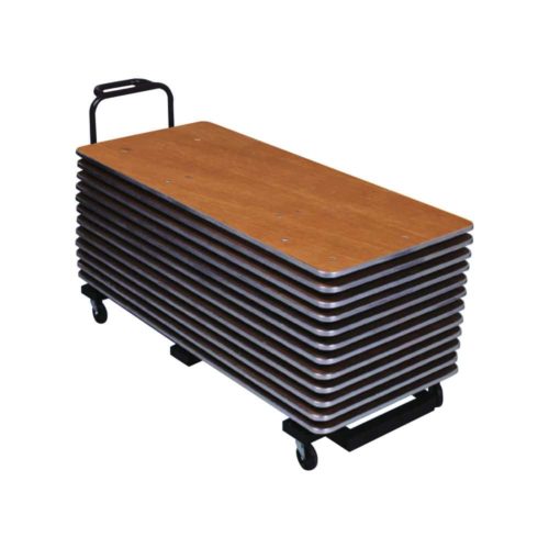 Heavy-Duty Banquet Table Transport Carts for 6ft tables