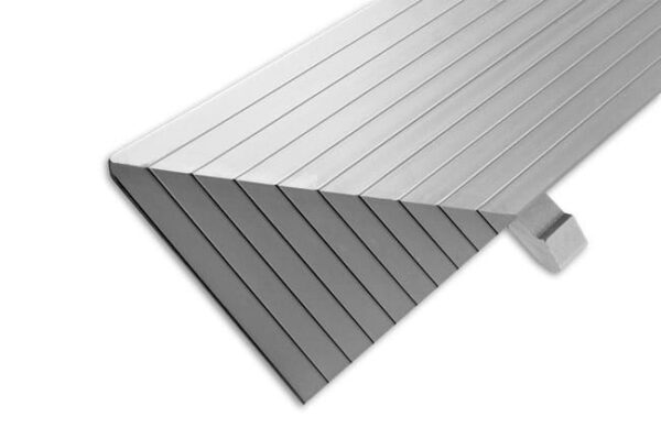 Natural Aluminum Wedlok Dance Floor Edge