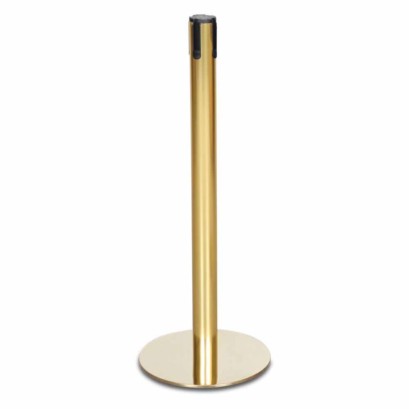 Gold Anodized Beltrac Stanchion - 2715