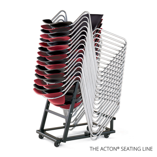 Bundle - Acton Stacker® Chair Sled Base with Dolly
