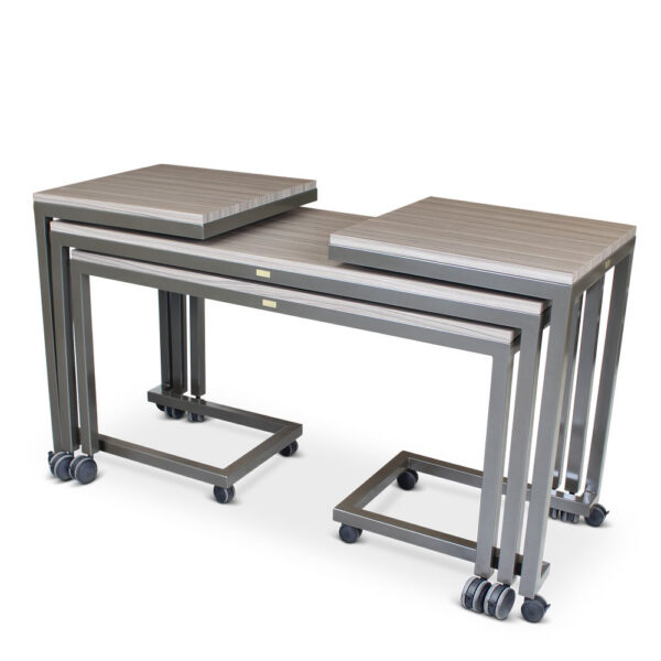 Claremont Four Mobile Nesting Tables - Essentials 7401