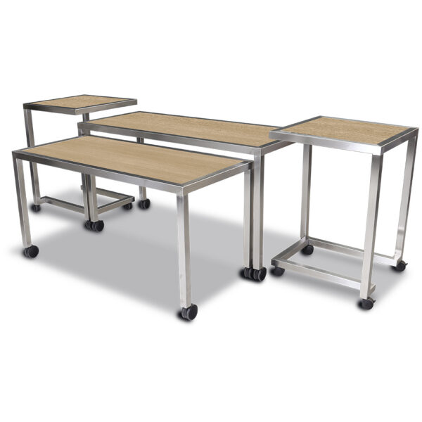 Claremont Four Mobile Nesting Tables - Elite 7407HD
