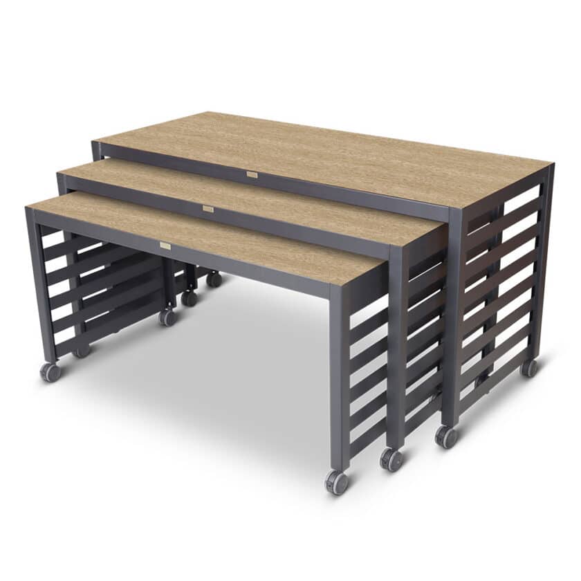 Fiji Mobile Nesting Tables - Executive 7435HD