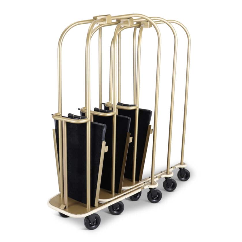 BirdsNest Nestable Luggage Cart - 2560-SS (Brushed) - Image 9