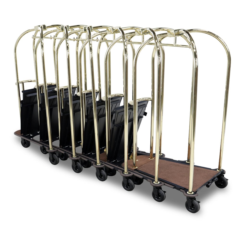 BirdsNest® Nestable Luggage Cart - 2460 (Polished) - Image 6