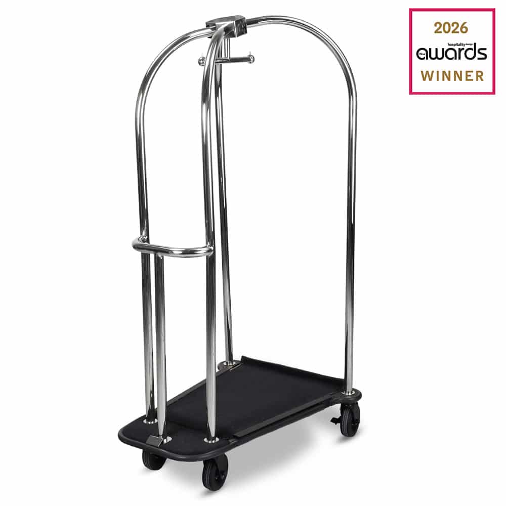 BirdsNest® Nestable Luggage Cart - 2560-PS (Polished)