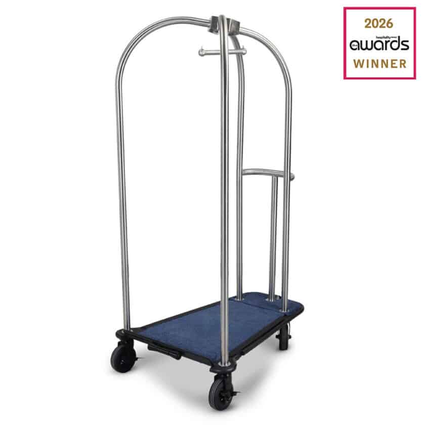 BirdsNest® Nestable Luggage Cart - 2560-SS (Brushed)