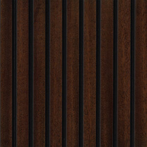 SATIN BROWN MAHOGANY SLAT WOOD SATIN BROWN MAHOGANY SLAT WOOD