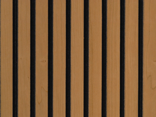 SATIN NATURAL CHERRY SLAT WOOD