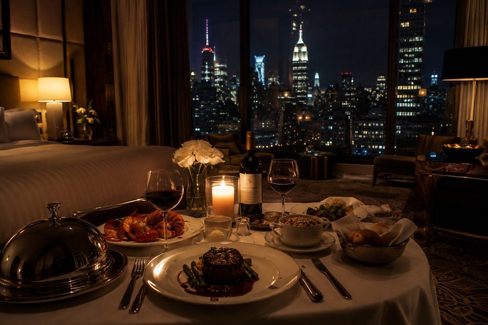 The 4960 Room Service Table in Action